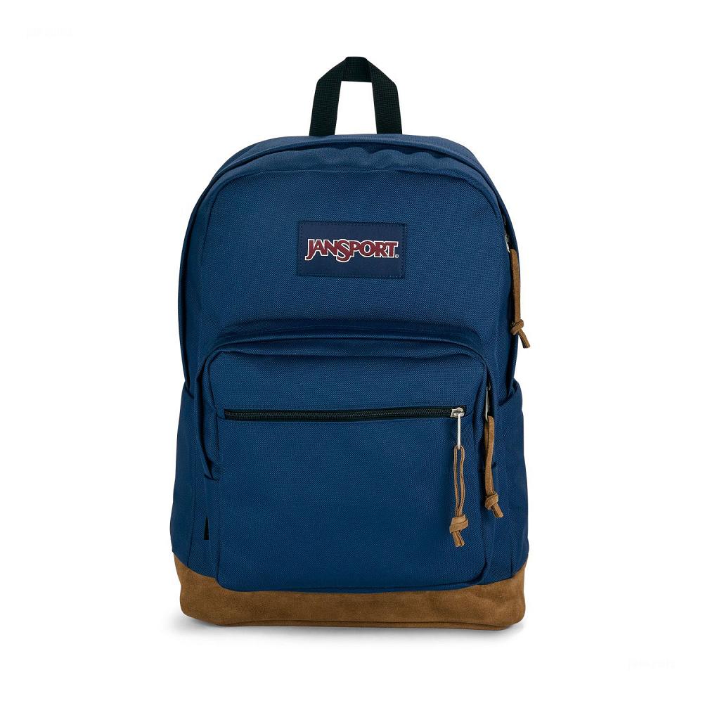 JanSport Right Pack Schooltas Donkerblauw | NL_JS083