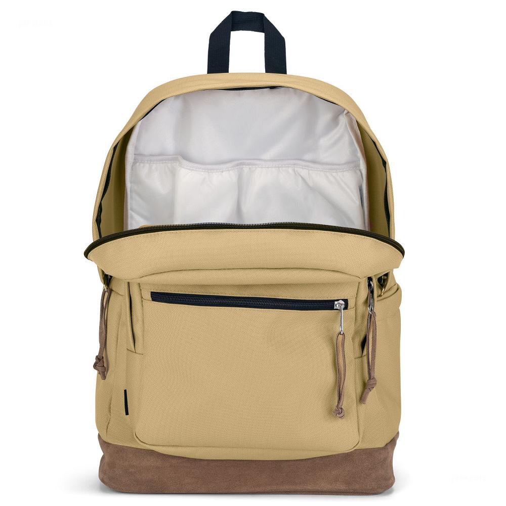 JanSport Right Pack Schooltas Geel | NL_JS258