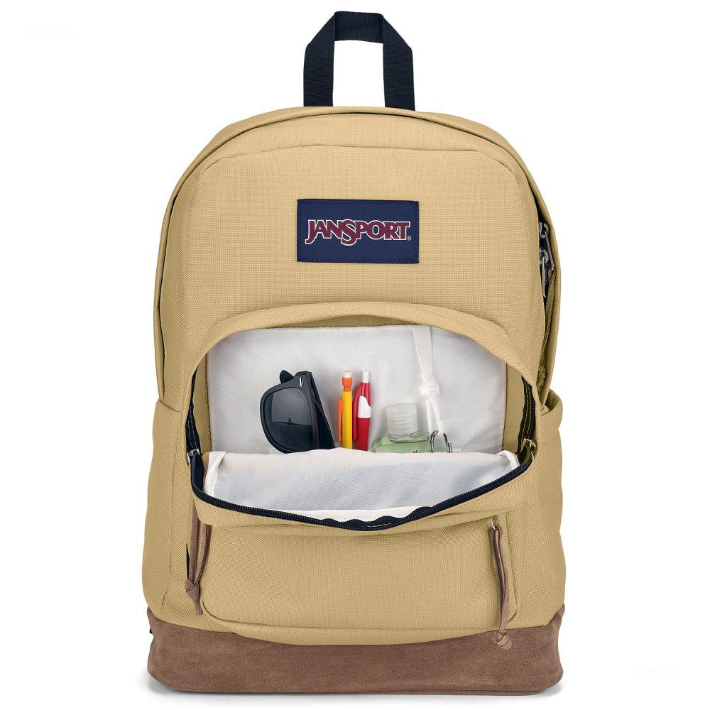 JanSport Right Pack Schooltas Geel | NL_JS258