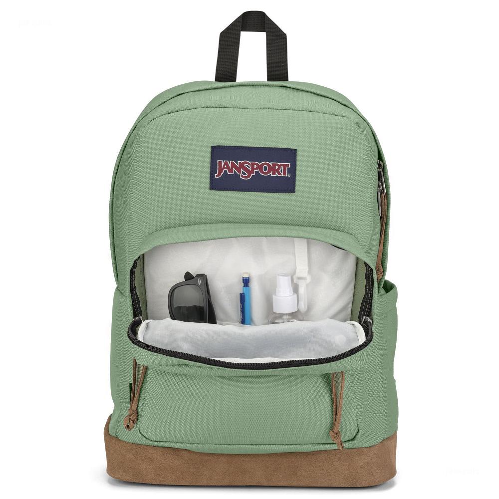 JanSport Right Pack Schooltas Groen | NL_JS587