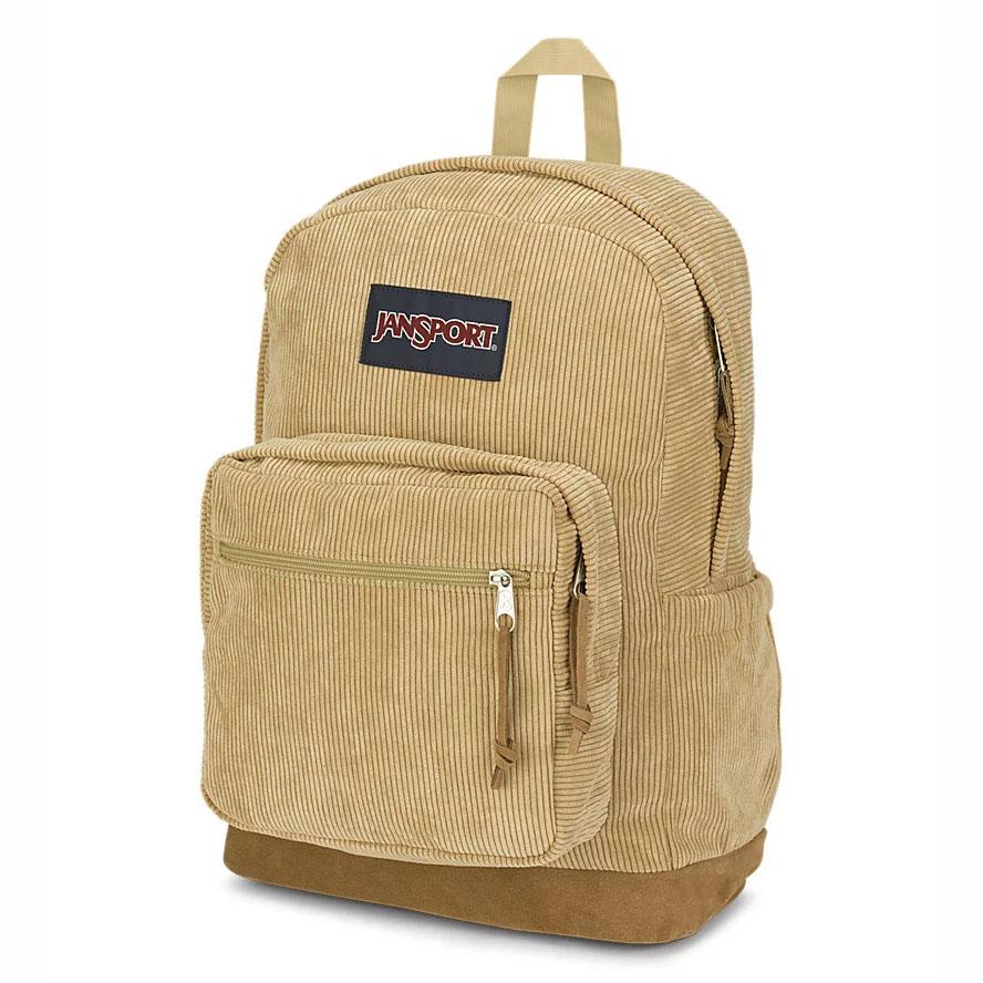 JanSport Right Pack Schooltas Khaki | NL_JS555