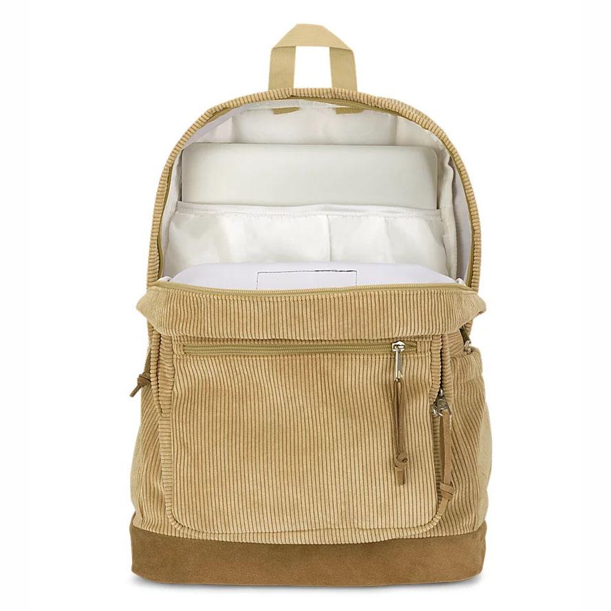 JanSport Right Pack Schooltas Khaki | NL_JS555