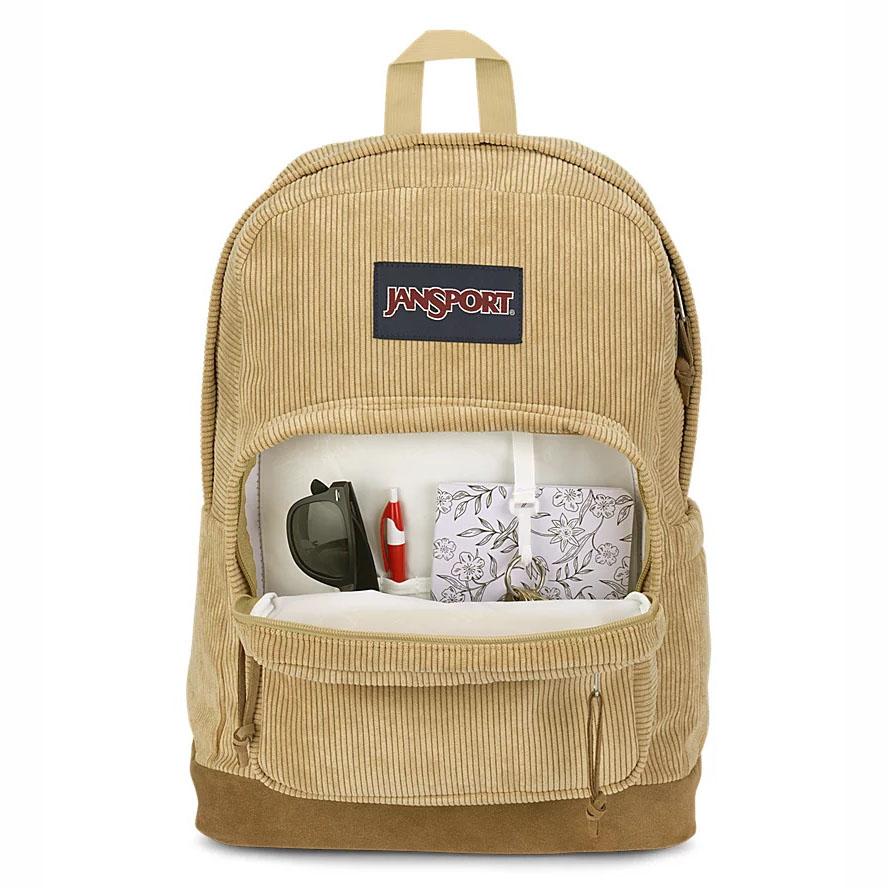 JanSport Right Pack Schooltas Khaki | NL_JS555