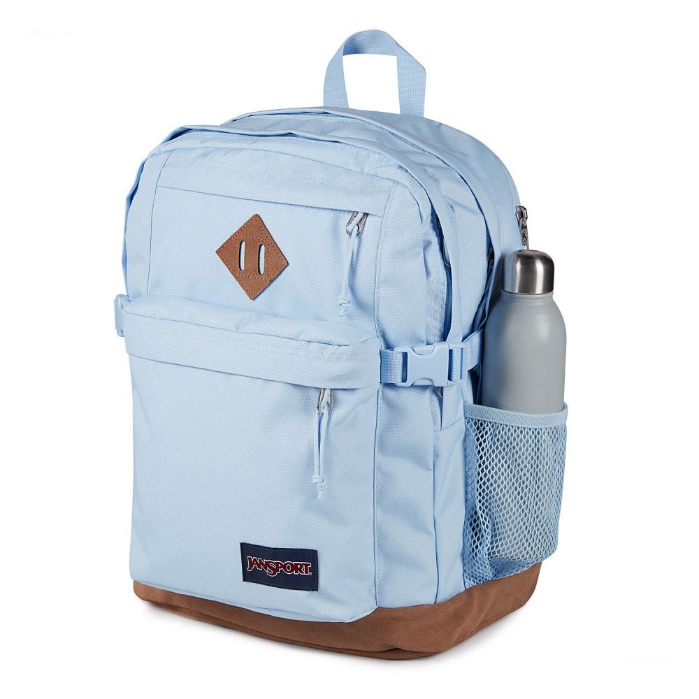 JanSport SUEDE CAMPUS Laptop Rugzak Blauw | NL_JS409