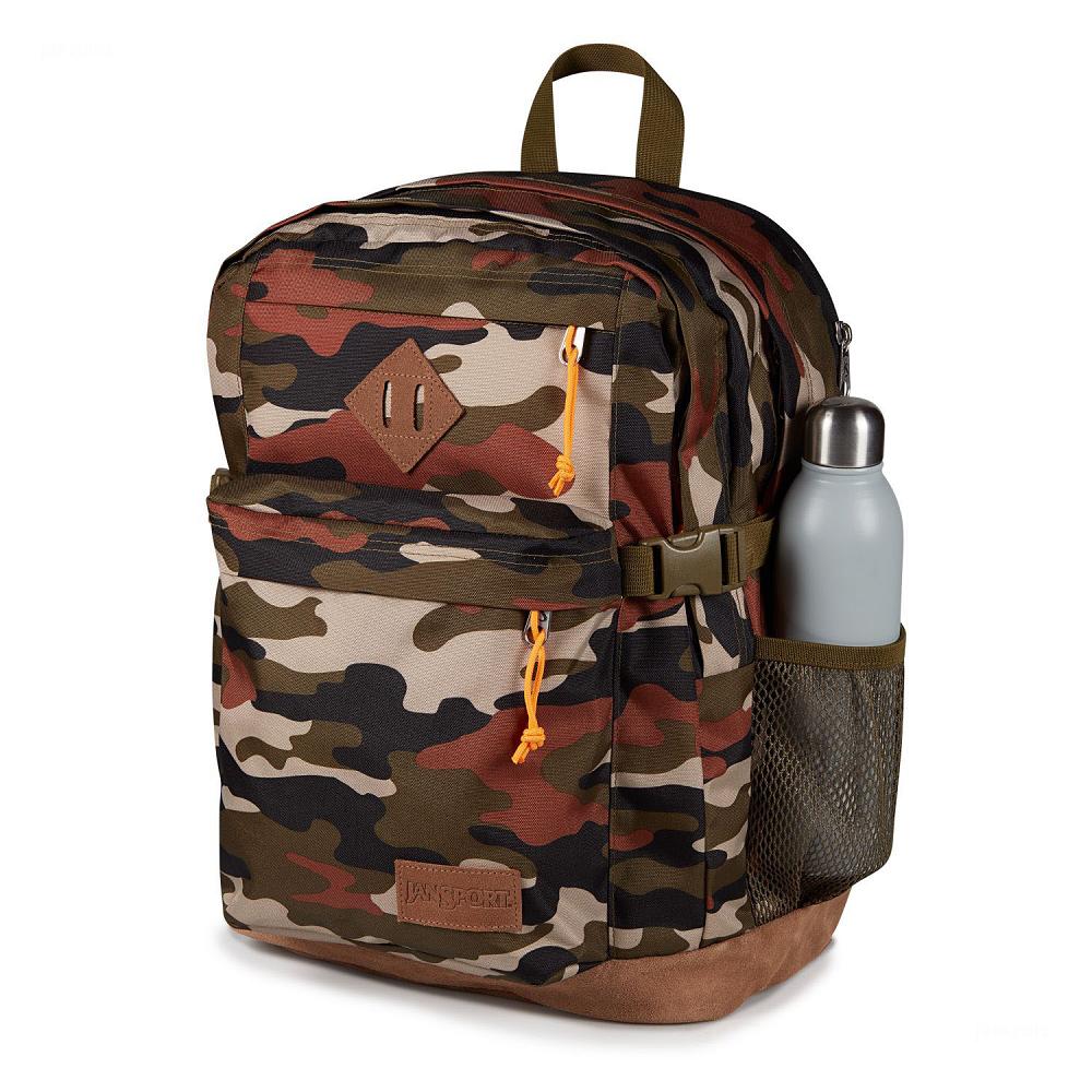 JanSport SUEDE CAMPUS Laptop Rugzak Camo | NL_JS044