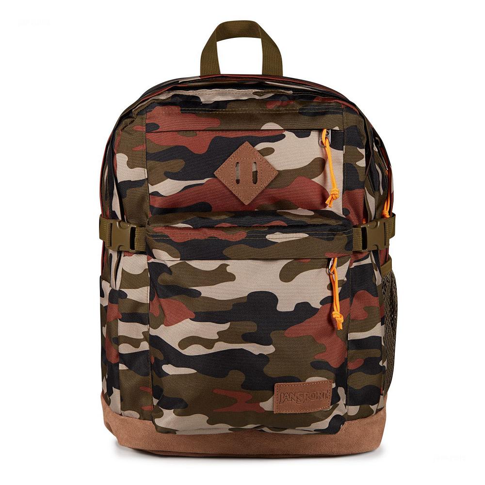 JanSport SUEDE CAMPUS Laptop Rugzak Camo | NL_JS044