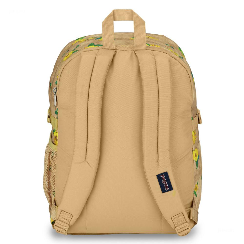 JanSport SUEDE CAMPUS Laptop Rugzak Khaki | NL_JS114