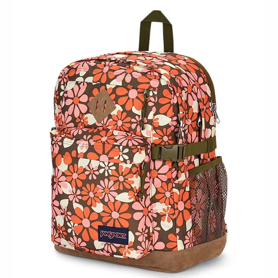 JanSport SUEDE CAMPUS Laptop Rugzak Oranje | NL_JS440