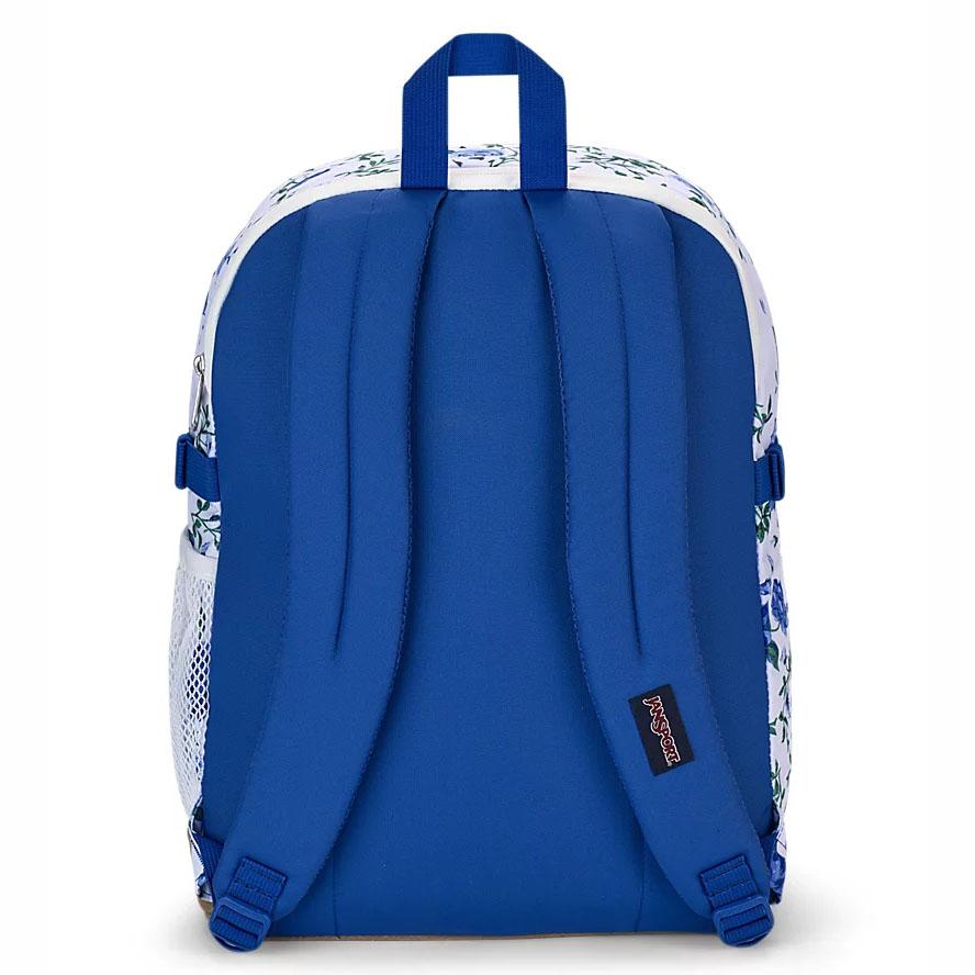 JanSport SUEDE CAMPUS Laptop Rugzak Wit Blauw | NL_JS567