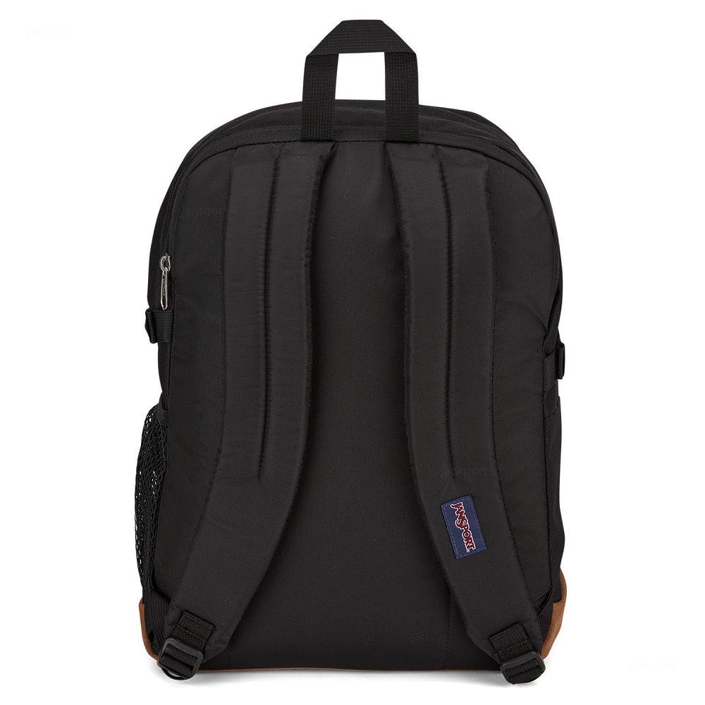 JanSport SUEDE CAMPUS Laptop Rugzak Zwart | NL_JS501