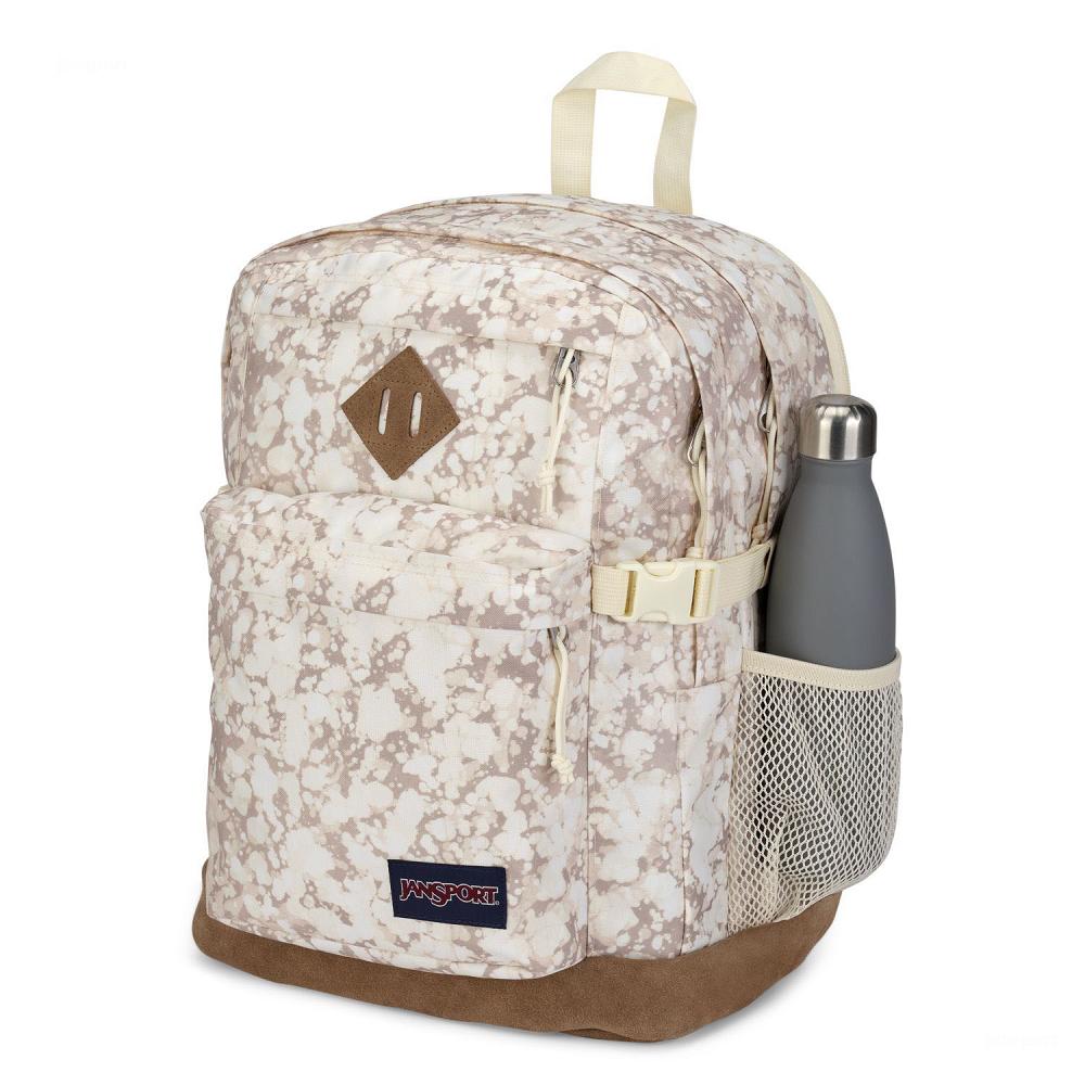 JanSport SUEDE CAMPUS Schooltas Beige | NL_JS565