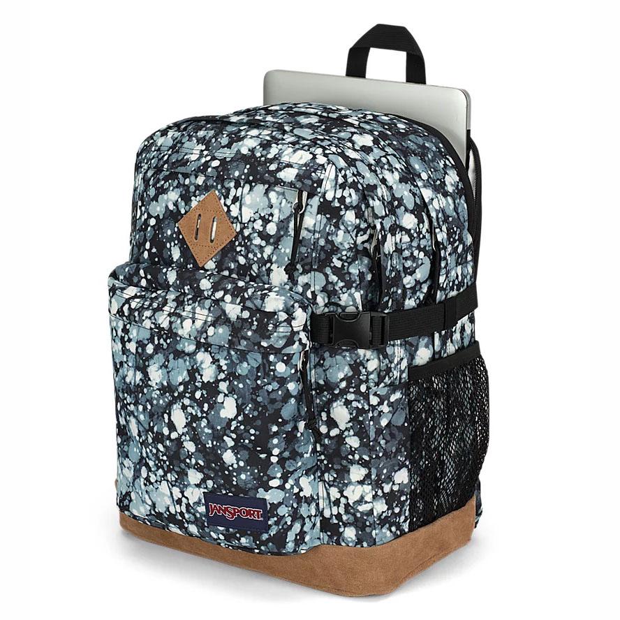 JanSport SUEDE CAMPUS Schooltas Blauw Zwart | NL_JS471