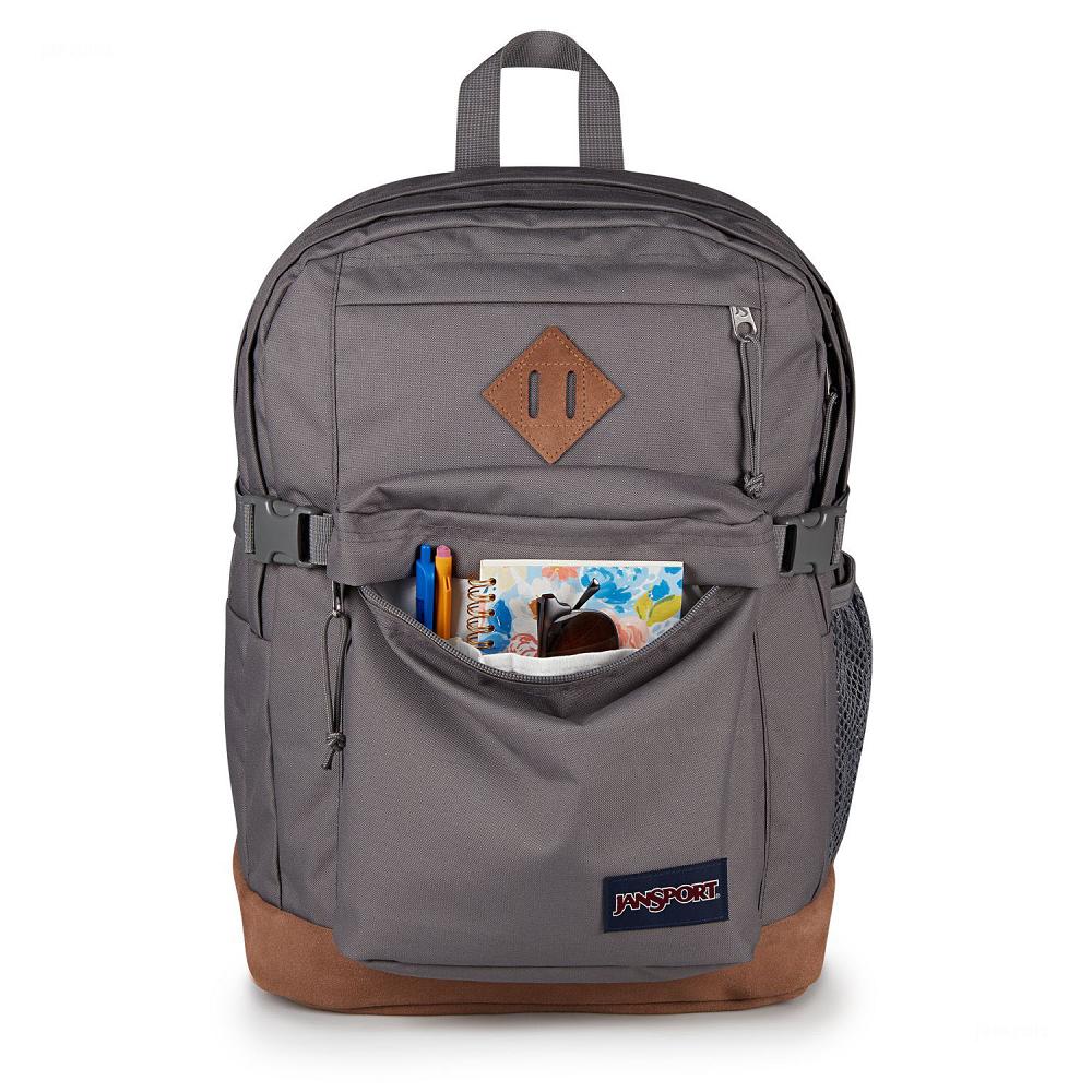 JanSport SUEDE CAMPUS Schooltas Diepgrijs | NL_JS25B