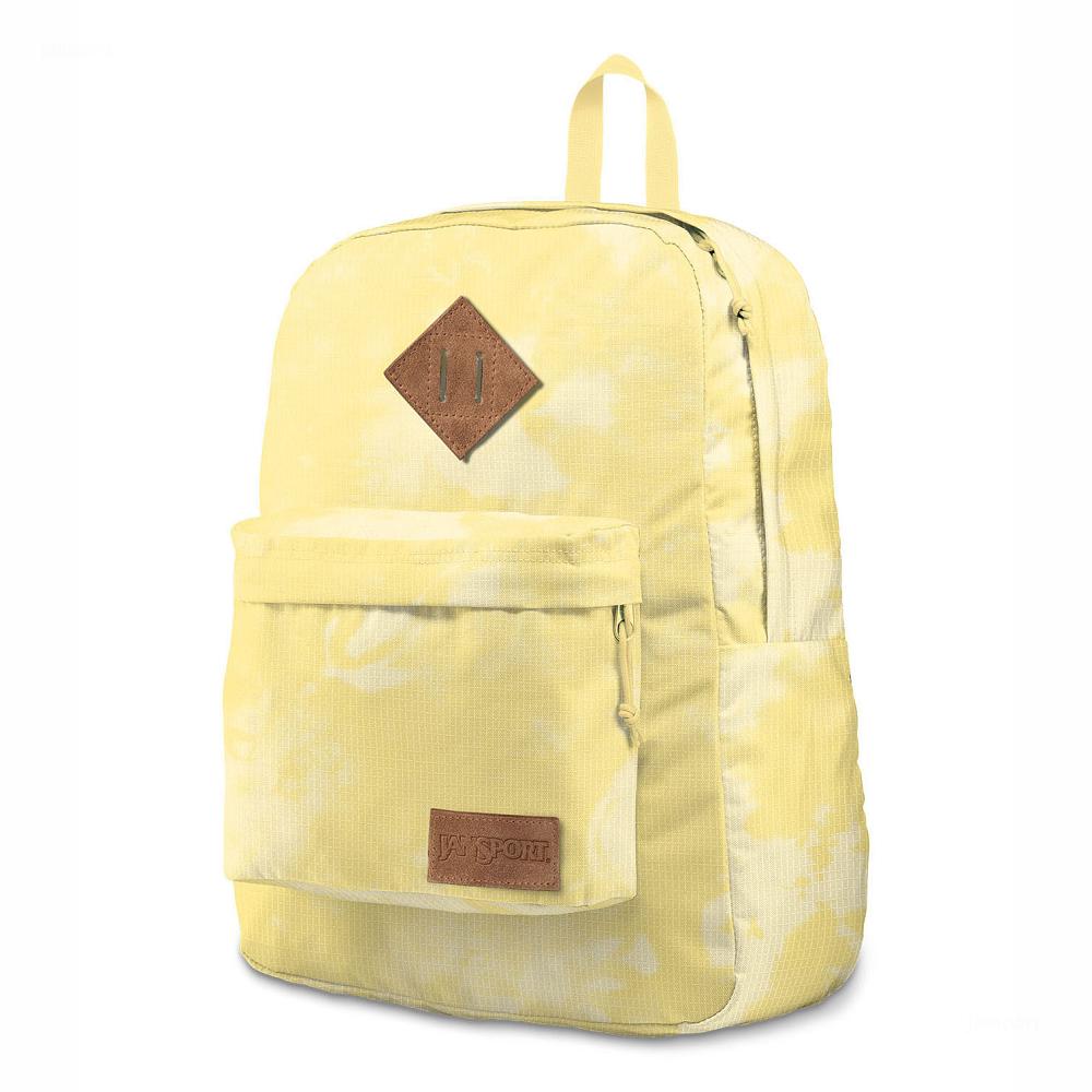 JanSport SUPERBREAK PLUS FX Laptop Rugzak Geel | NL_JS11B