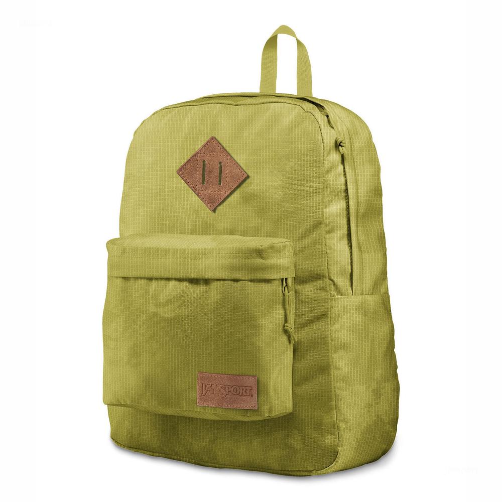 JanSport SUPERBREAK PLUS FX Laptop Rugzak Groen | NL_JS394