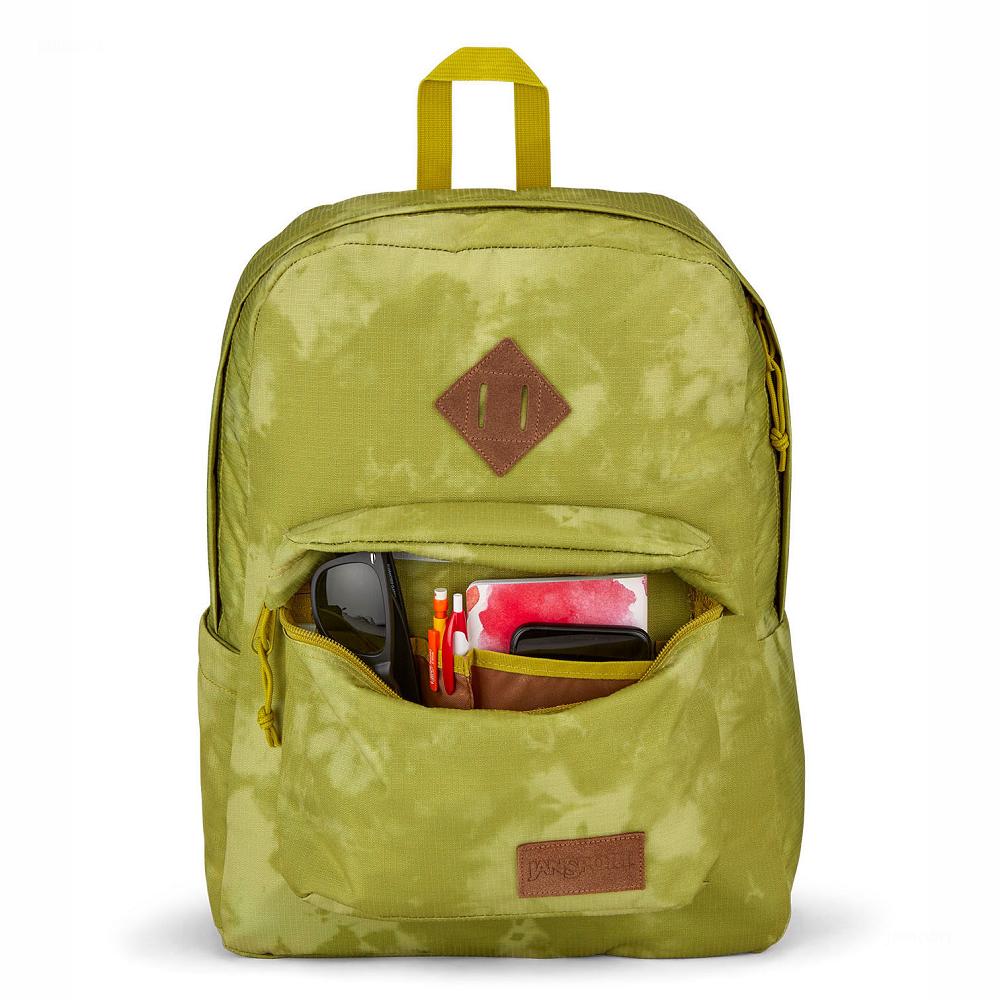 JanSport SUPERBREAK PLUS FX Laptop Rugzak Groen | NL_JS394