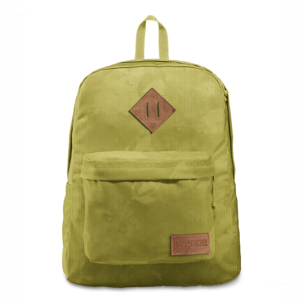 JanSport SUPERBREAK PLUS FX Laptop Rugzak Groen | NL_JS394