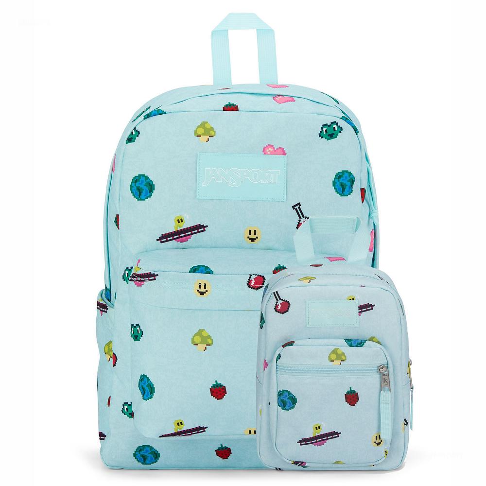 JanSport SUPERBREAK® + BIG BREAK Schooltas Blauw | NL_JS322