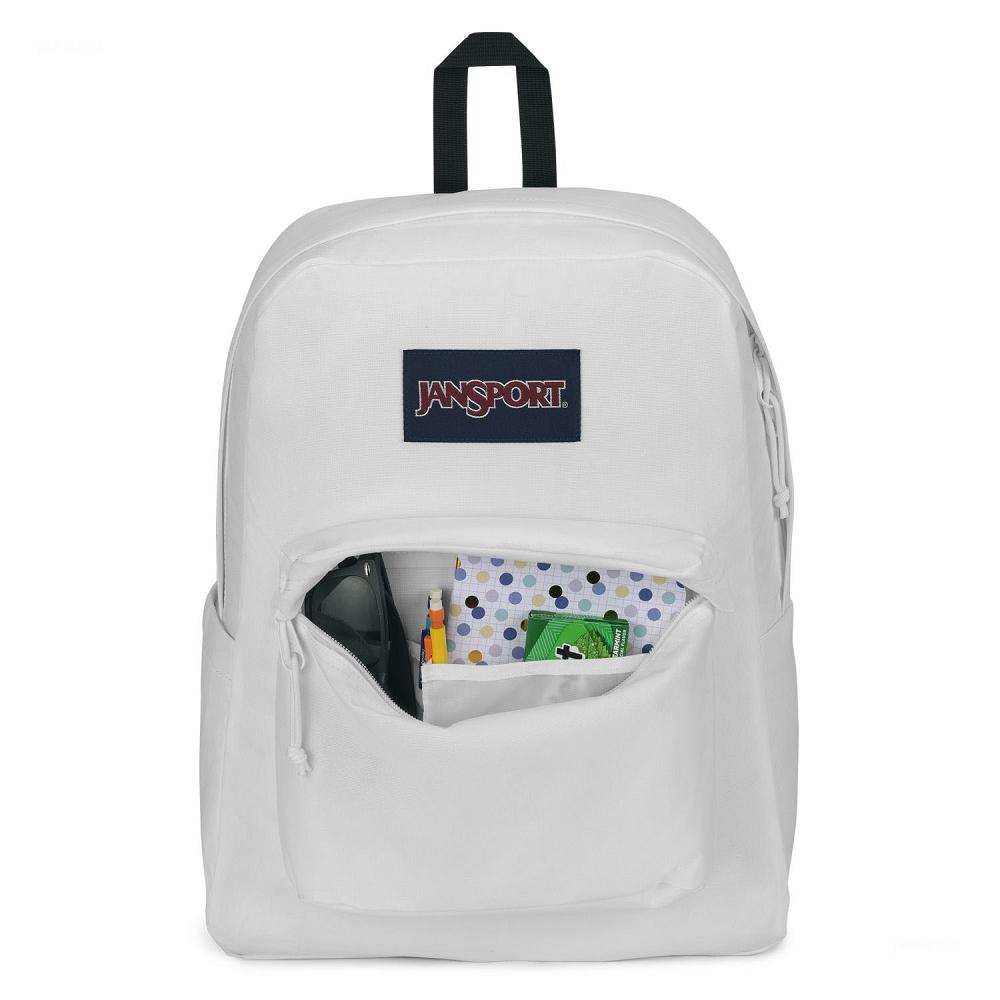 JanSport SuperBreak® Plus Laptop Rugzak Wit | NL_JS025