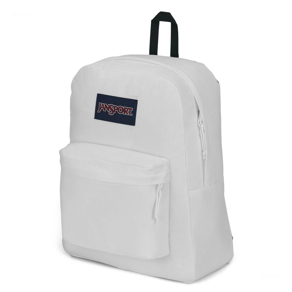 JanSport SuperBreak® Plus Laptop Rugzak Wit | NL_JS025