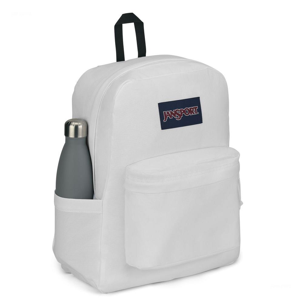 JanSport SuperBreak® Plus Laptop Rugzak Wit | NL_JS025