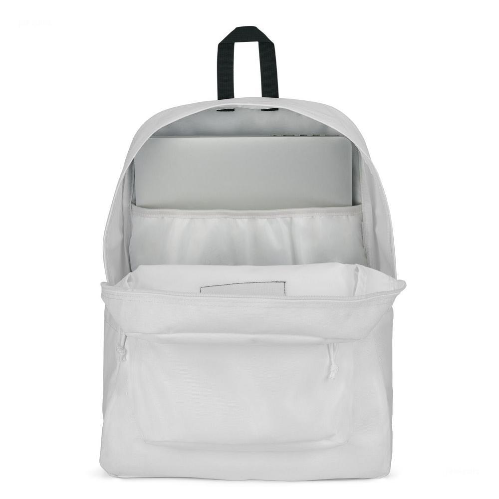 JanSport SuperBreak® Plus Laptop Rugzak Wit | NL_JS025