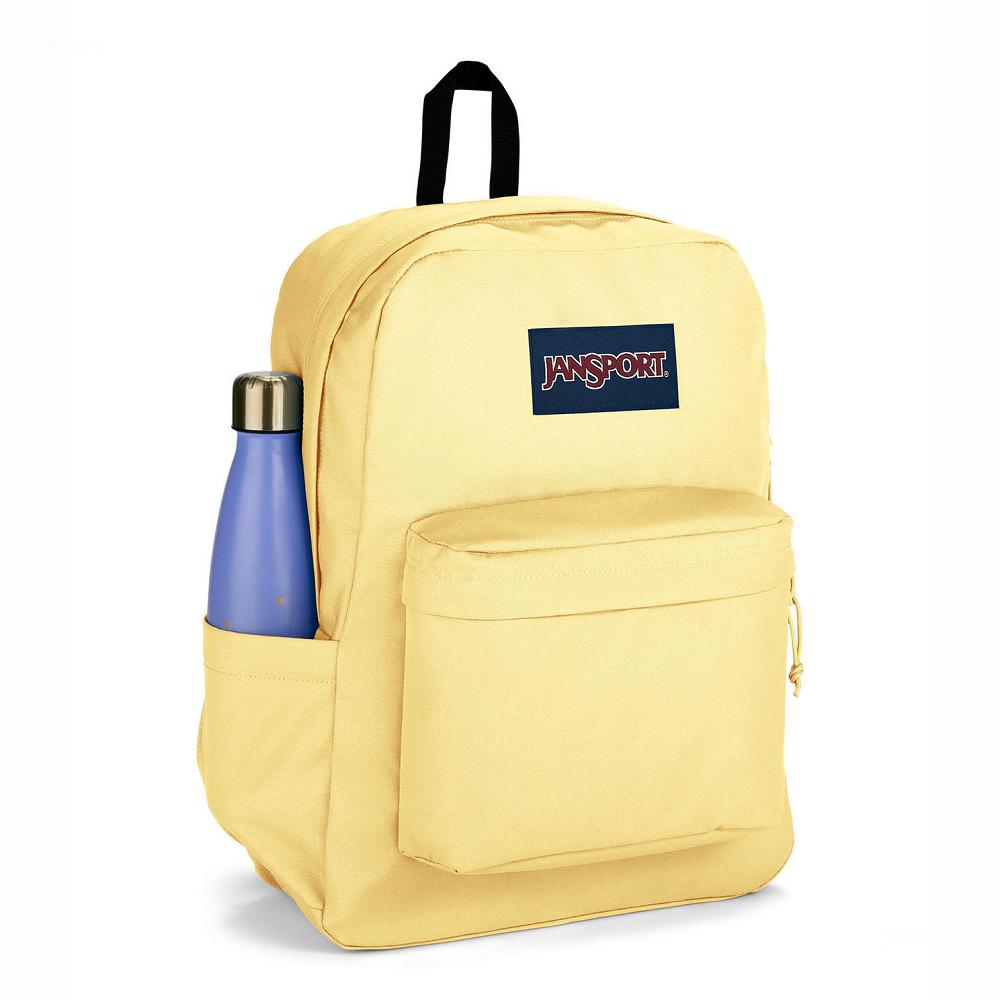 JanSport SuperBreak® Plus Laptop Rugzak Geel | NL_JS100