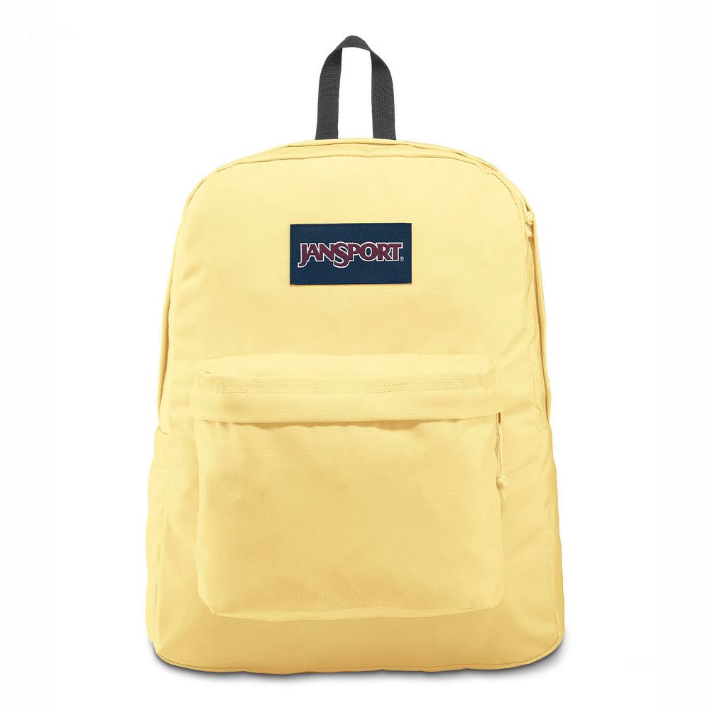 JanSport SuperBreak® Plus Laptop Rugzak Geel | NL_JS100