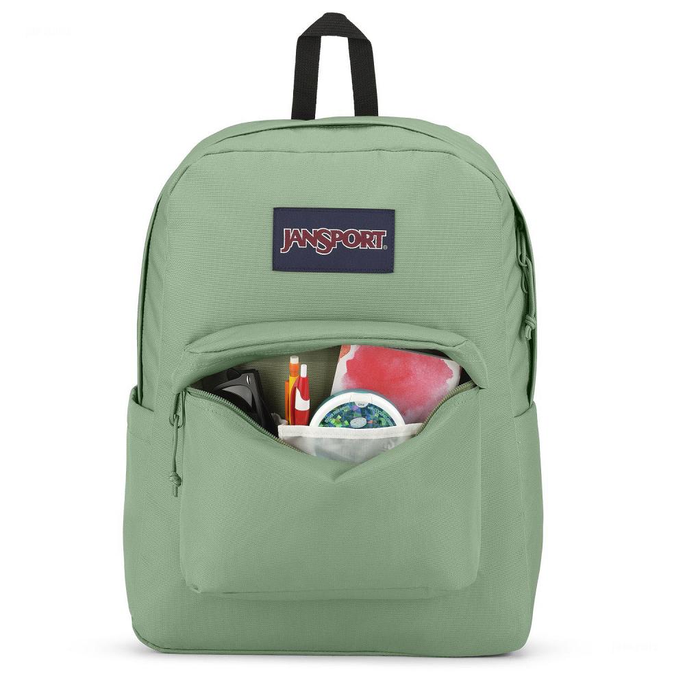 JanSport SuperBreak® Plus Laptop Rugzak Groen | NL_JS105