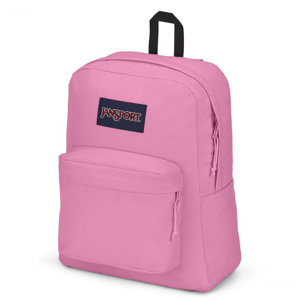 JanSport SuperBreak® Plus Laptop Rugzak Roze | NL_JS163