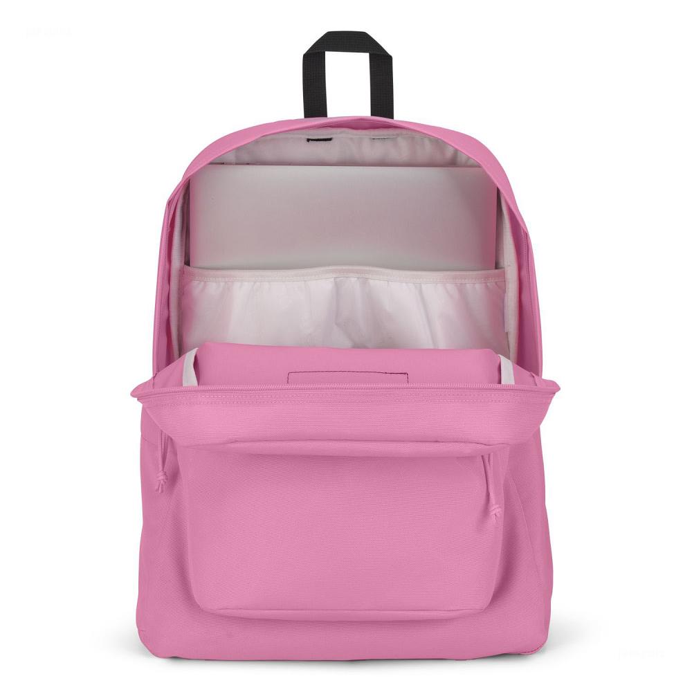 JanSport SuperBreak® Plus Laptop Rugzak Roze | NL_JS163