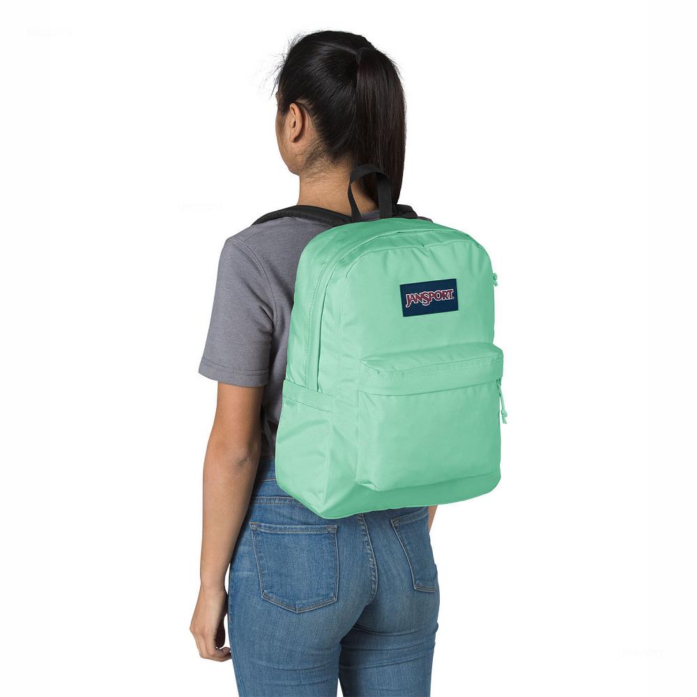 JanSport SuperBreak® Plus Laptop Rugzak Turquoise | NL_JS185