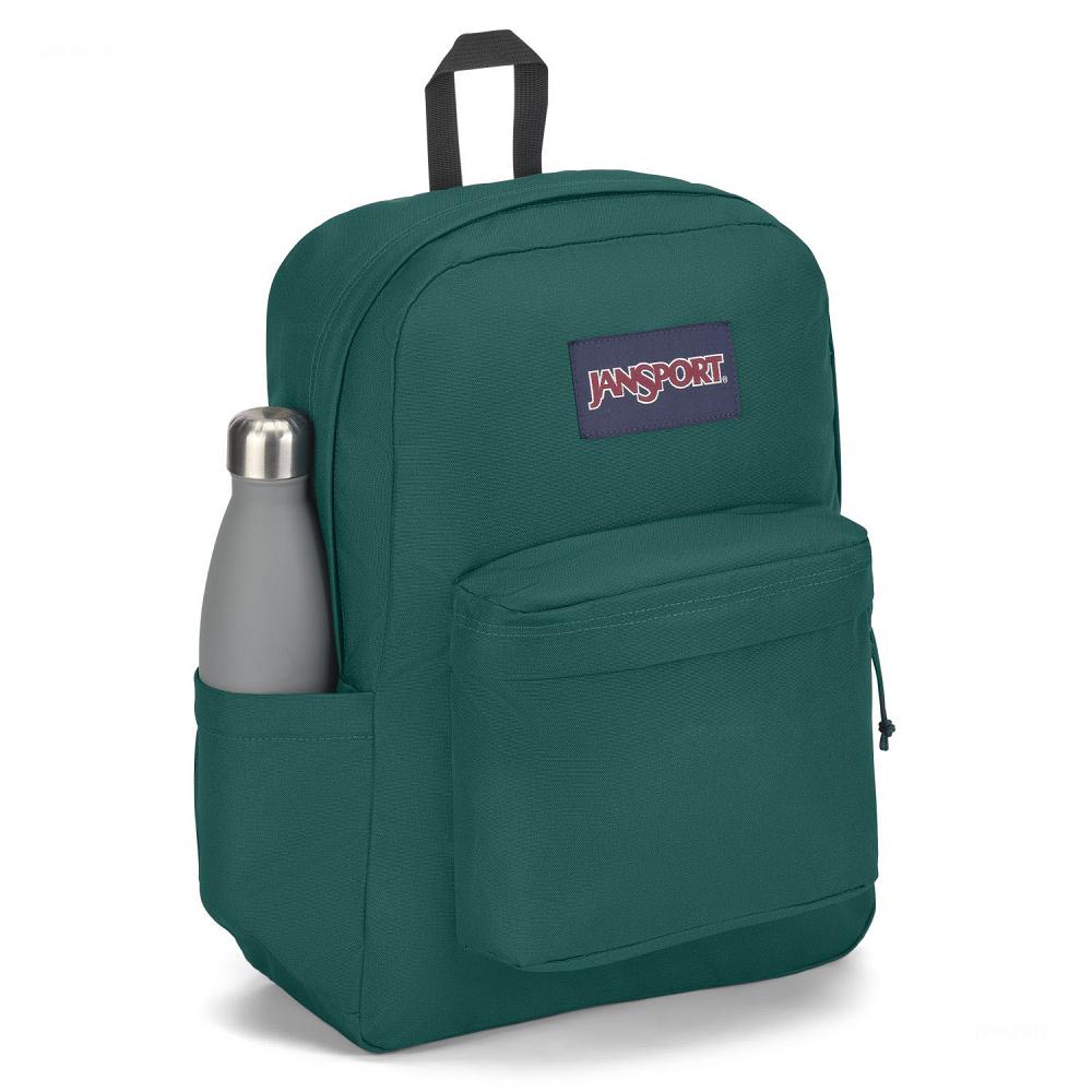 JanSport SuperBreak® Plus Laptop Rugzak Diepgroen | NL_JS196