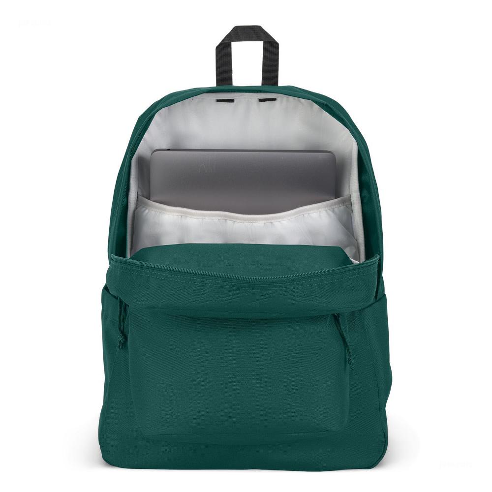 JanSport SuperBreak® Plus Laptop Rugzak Diepgroen | NL_JS196