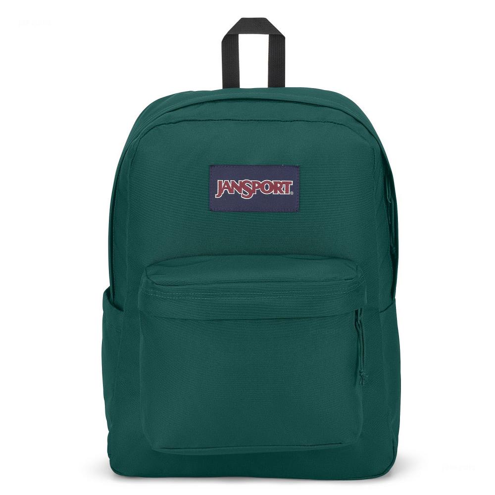 JanSport SuperBreak® Plus Laptop Rugzak Diepgroen | NL_JS196