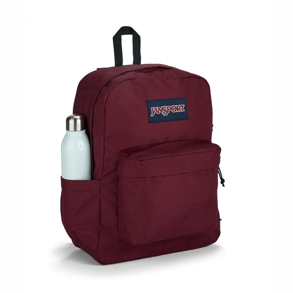 JanSport SuperBreak® Plus Laptop Rugzak Bordeaux | NL_JS209