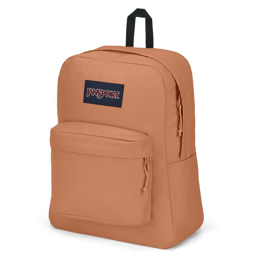 JanSport SuperBreak® Plus Laptop Rugzak Oranje | NL_JS224