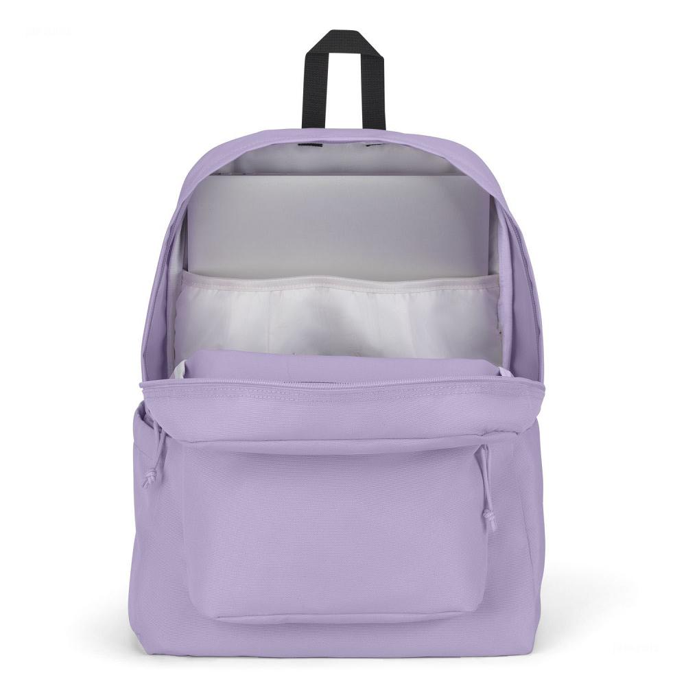 JanSport SuperBreak® Plus Laptop Rugzak Paars | NL_JS237