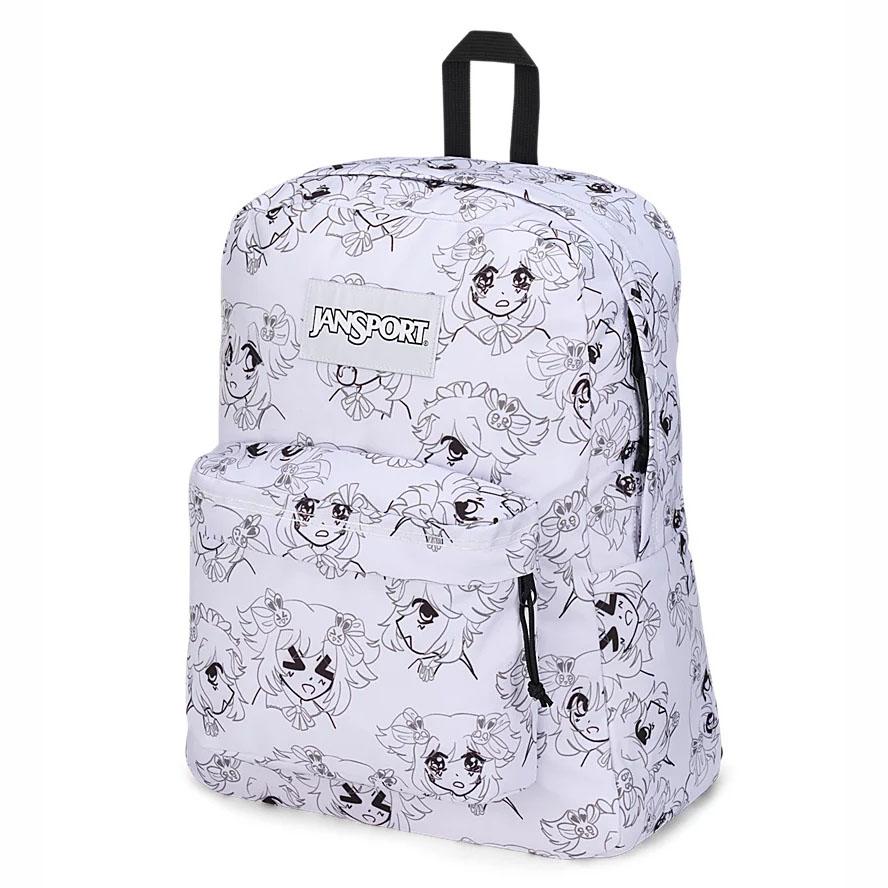 JanSport SuperBreak® Plus Laptop Rugzak Wit | NL_JS251