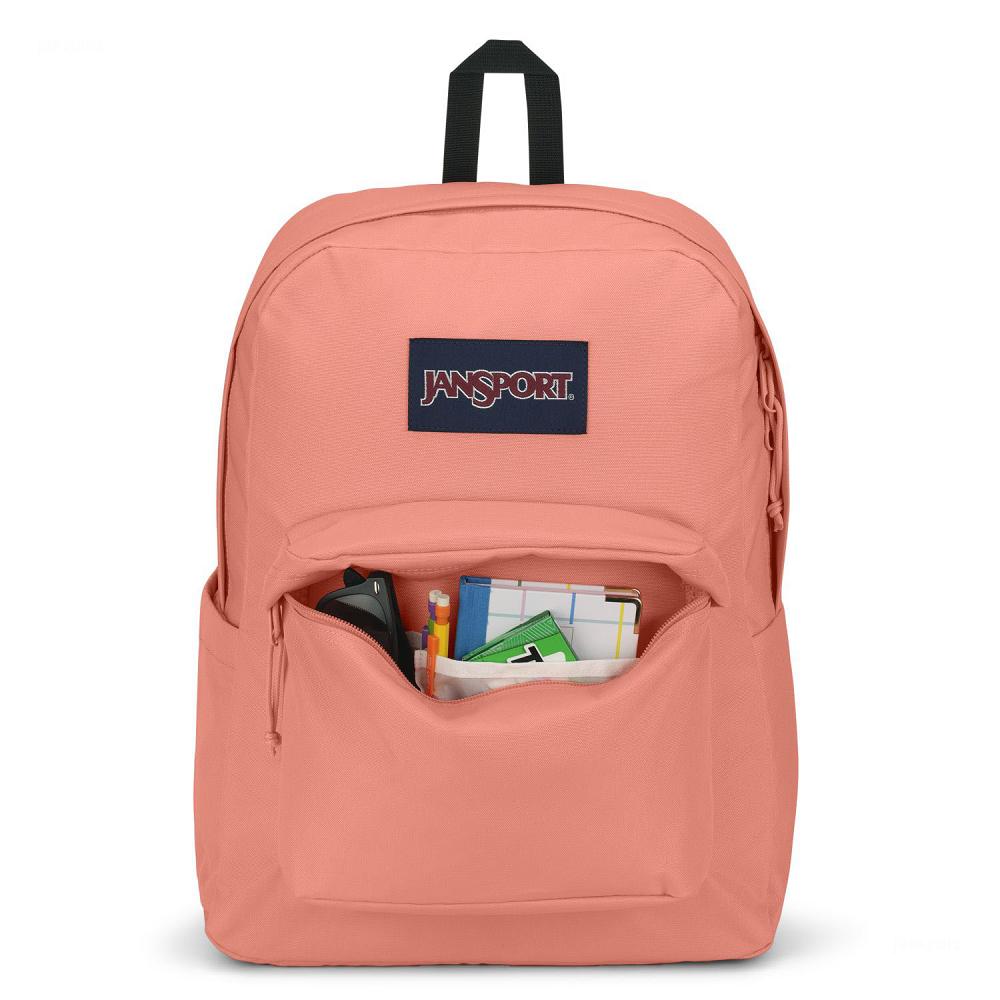 JanSport SuperBreak® Plus Laptop Rugzak Roze | NL_JS253