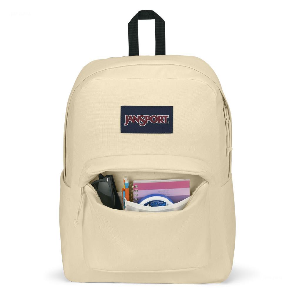 JanSport SuperBreak® Plus Laptop Rugzak Beige | NL_JS259