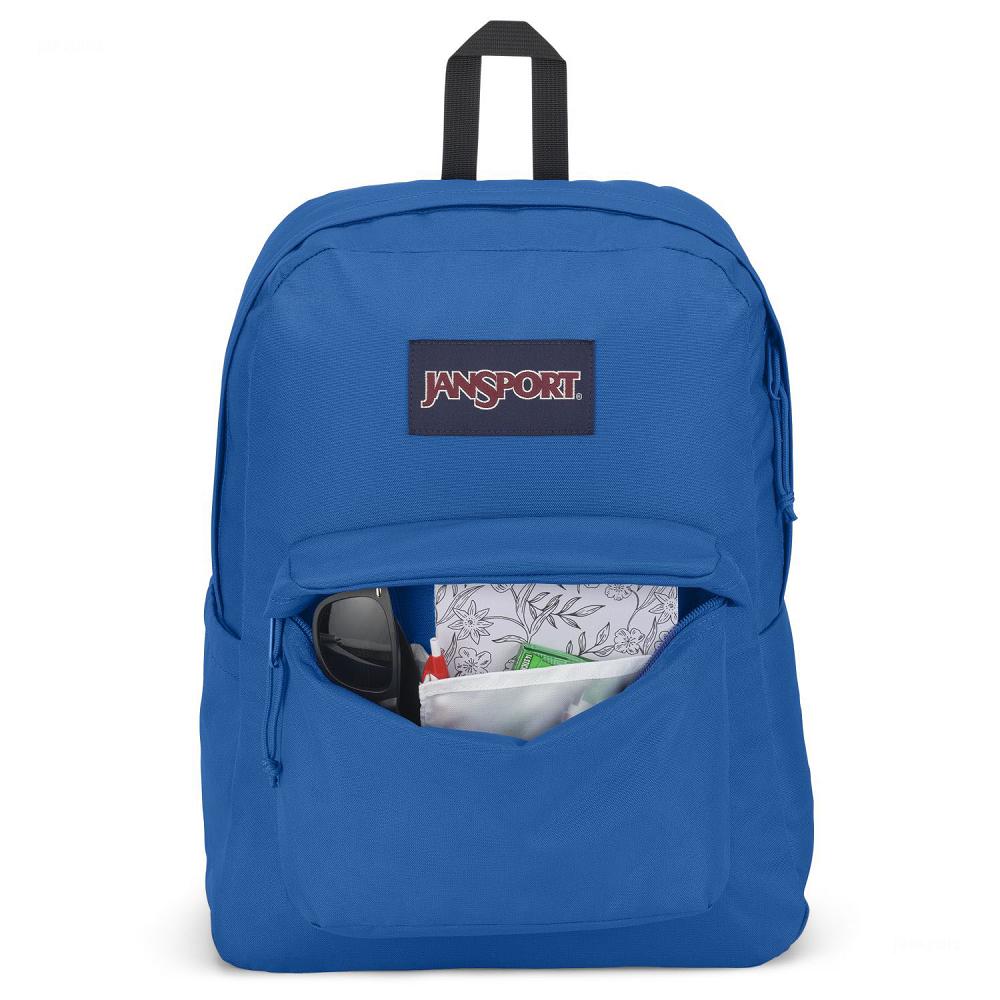 JanSport SuperBreak® Plus Laptop Rugzak Blauw | NL_JS265