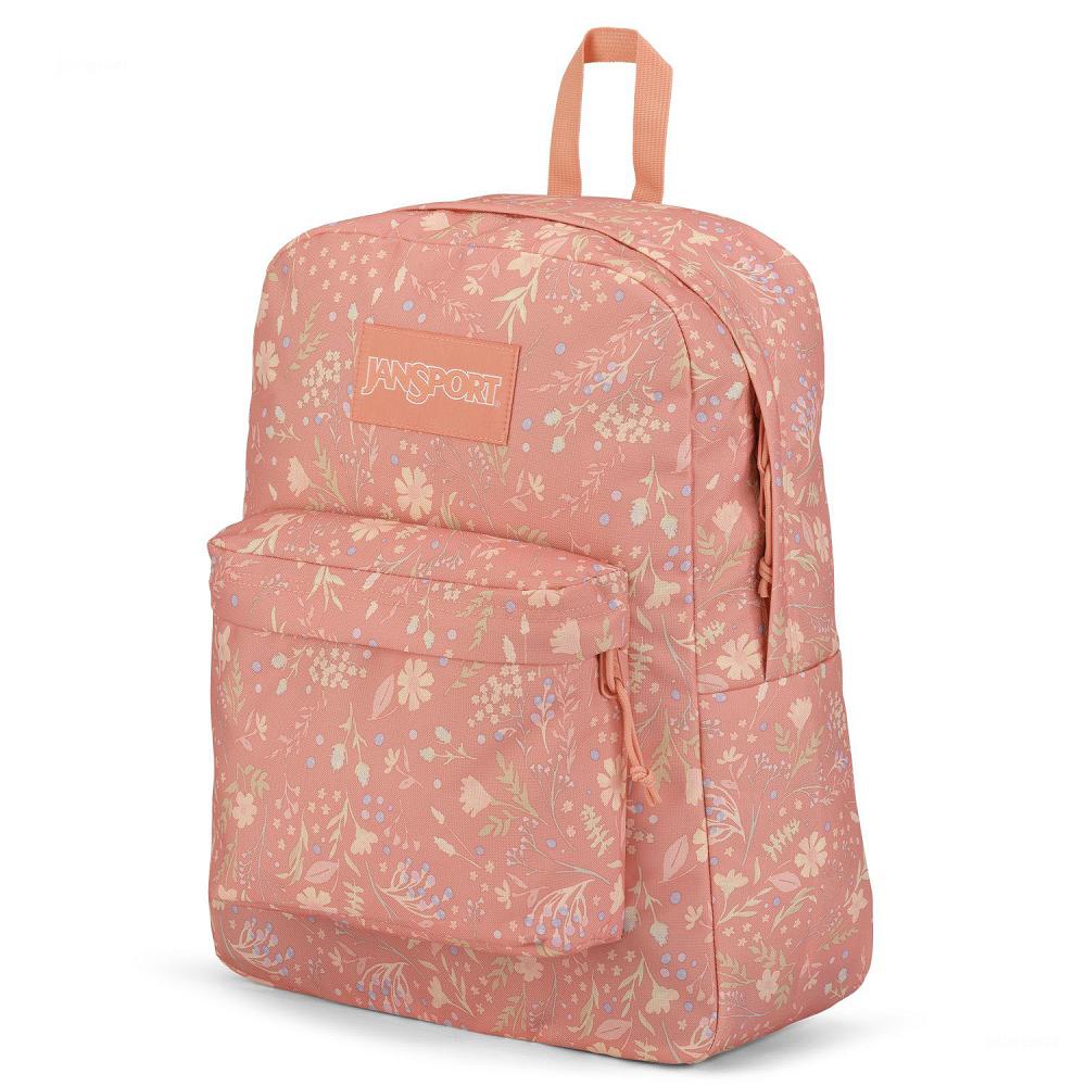 JanSport SuperBreak® Plus Laptop Rugzak Roze | NL_JS276