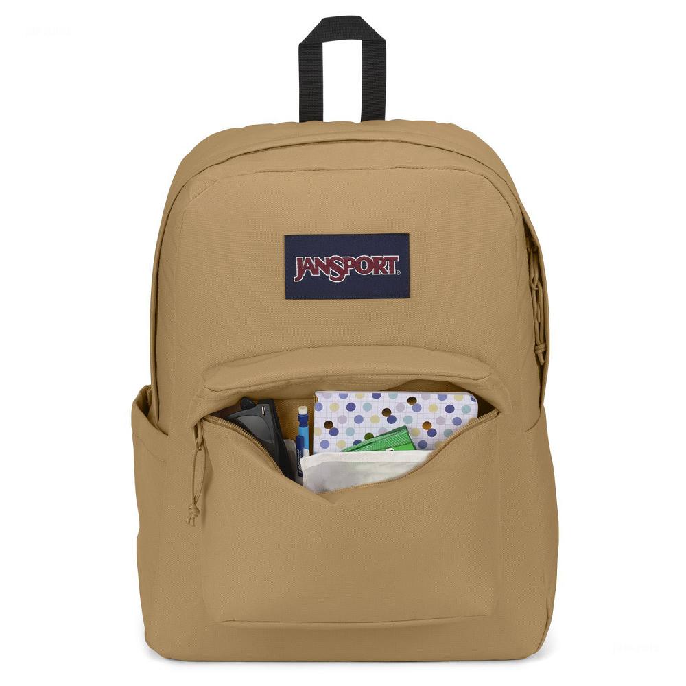 JanSport SuperBreak® Plus Laptop Rugzak Khaki | NL_JS334