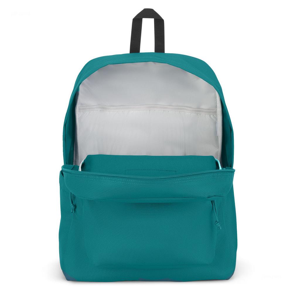 JanSport SuperBreak® Plus Laptop Rugzak Turquoise | NL_JS371