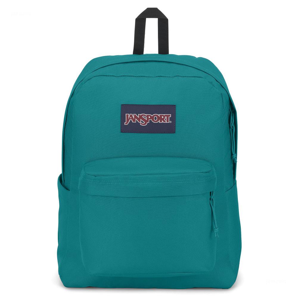 JanSport SuperBreak® Plus Laptop Rugzak Turquoise | NL_JS371