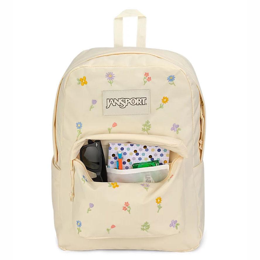 JanSport SuperBreak® Plus Laptop Rugzak Beige | NL_JS417