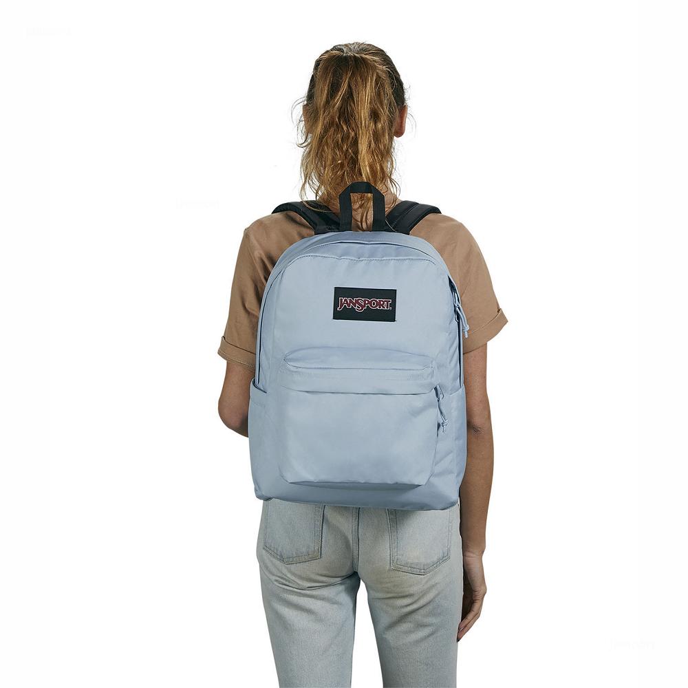 JanSport SuperBreak® Plus Laptop Rugzak Lichtblauw | NL_JS455