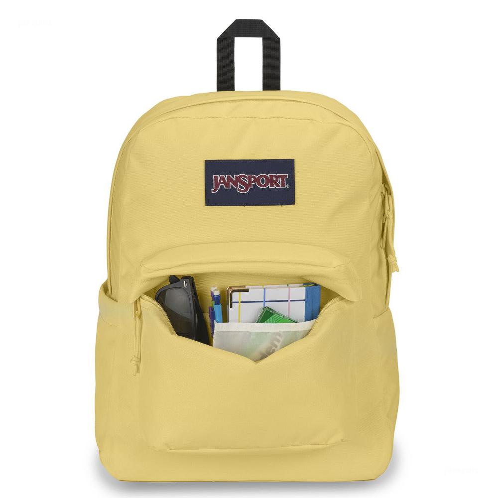 JanSport SuperBreak® Plus Laptop Rugzak Geel | NL_JS465