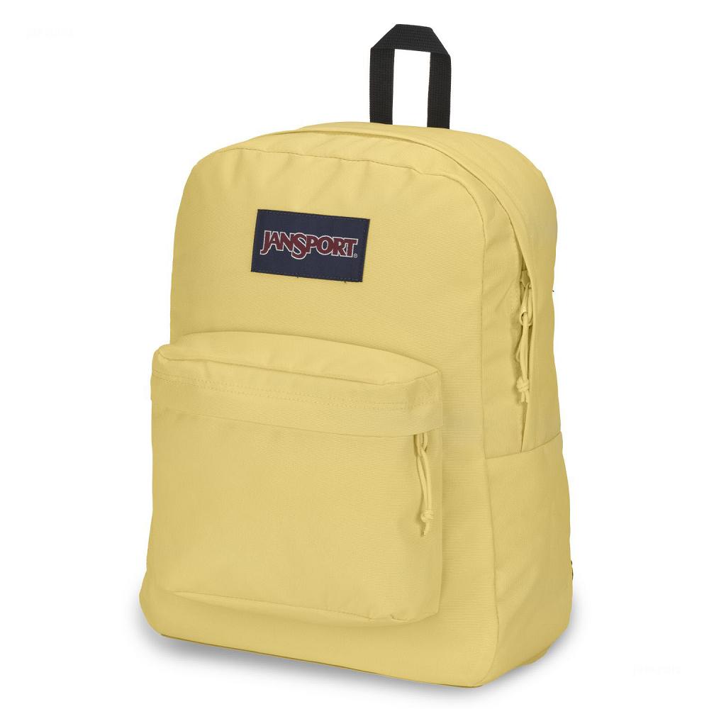 JanSport SuperBreak® Plus Laptop Rugzak Geel | NL_JS465